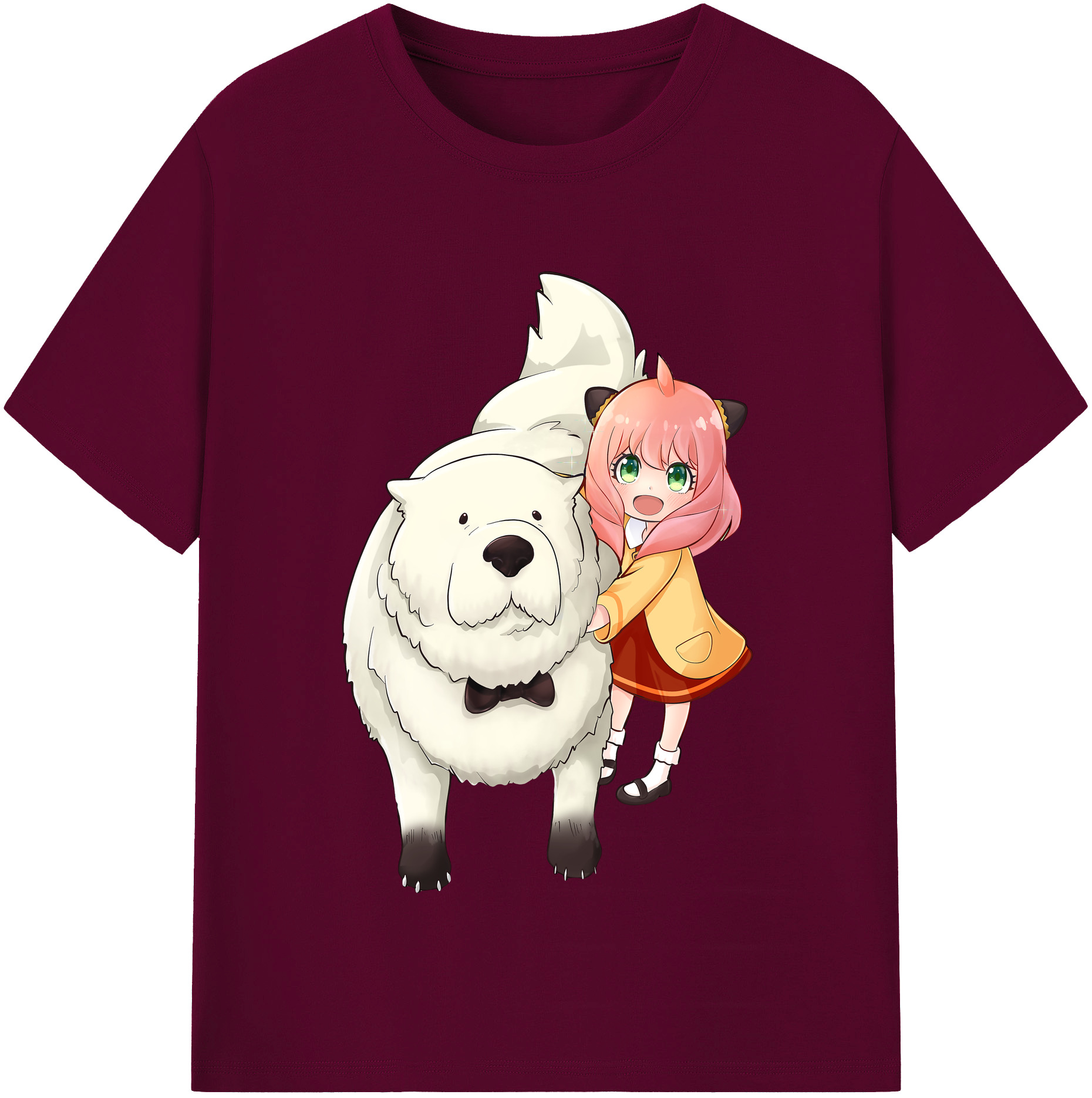 （画像用） SPY×FAMILY间谍家家酒 レディースカジュアルプリントTシャツ（綿100％）